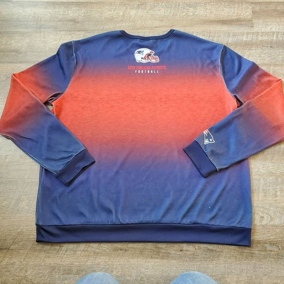NFL Team Apparel "Patriots" Size 2XL Long Sleeve Shirt - Picture 2 of 7